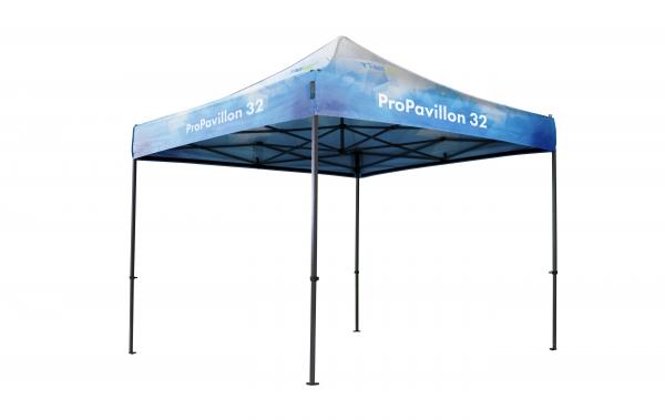 Profi Pavillon 3x3m, inkl. bedrucktem Dach