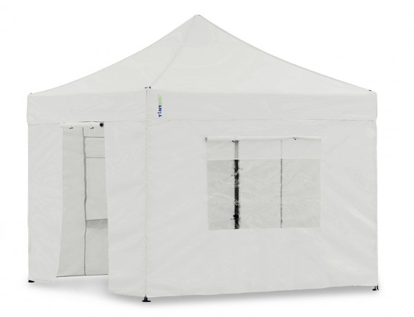 Seitenwand-Set Weiss 2,3x2,3m für Tentastic Faltpavillon Polyester