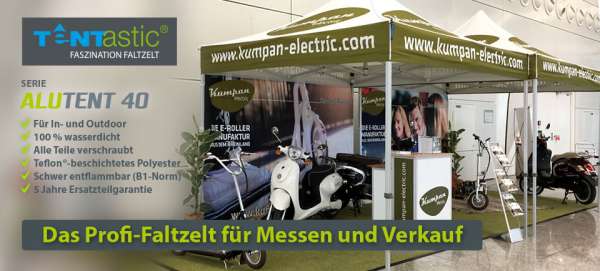 Tentastic-Faltzelt-Kumpan-Messestand