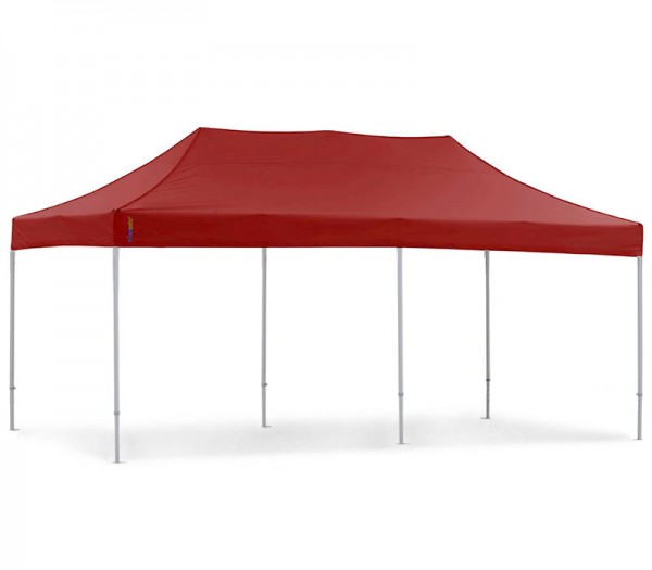 Tentastic Faltpavillon 4x8m Hexatent 55 Polyester, für trockene Veranstaltungen und Events